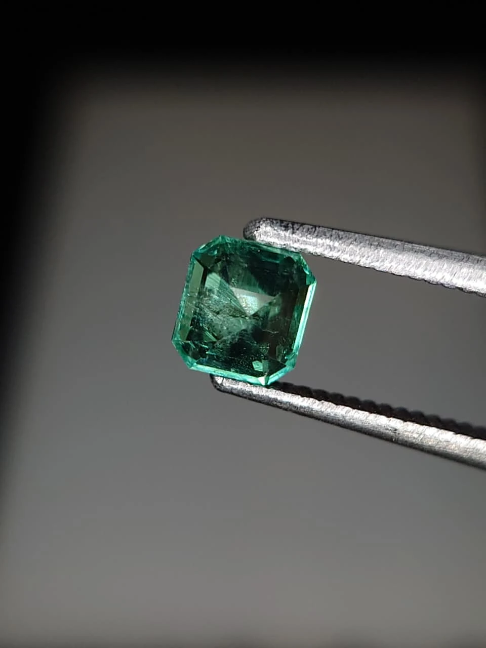 0.45ct Natural Bluish Green Panjsher Emerald from Afghanistan — view 4